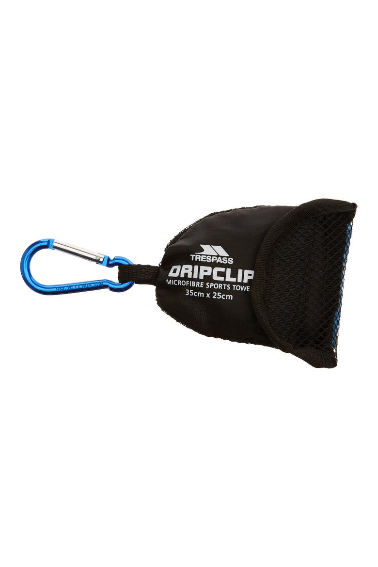 Dripclip Microfiber Towel Keyring With Carabiner Clip, Main, color, Blue