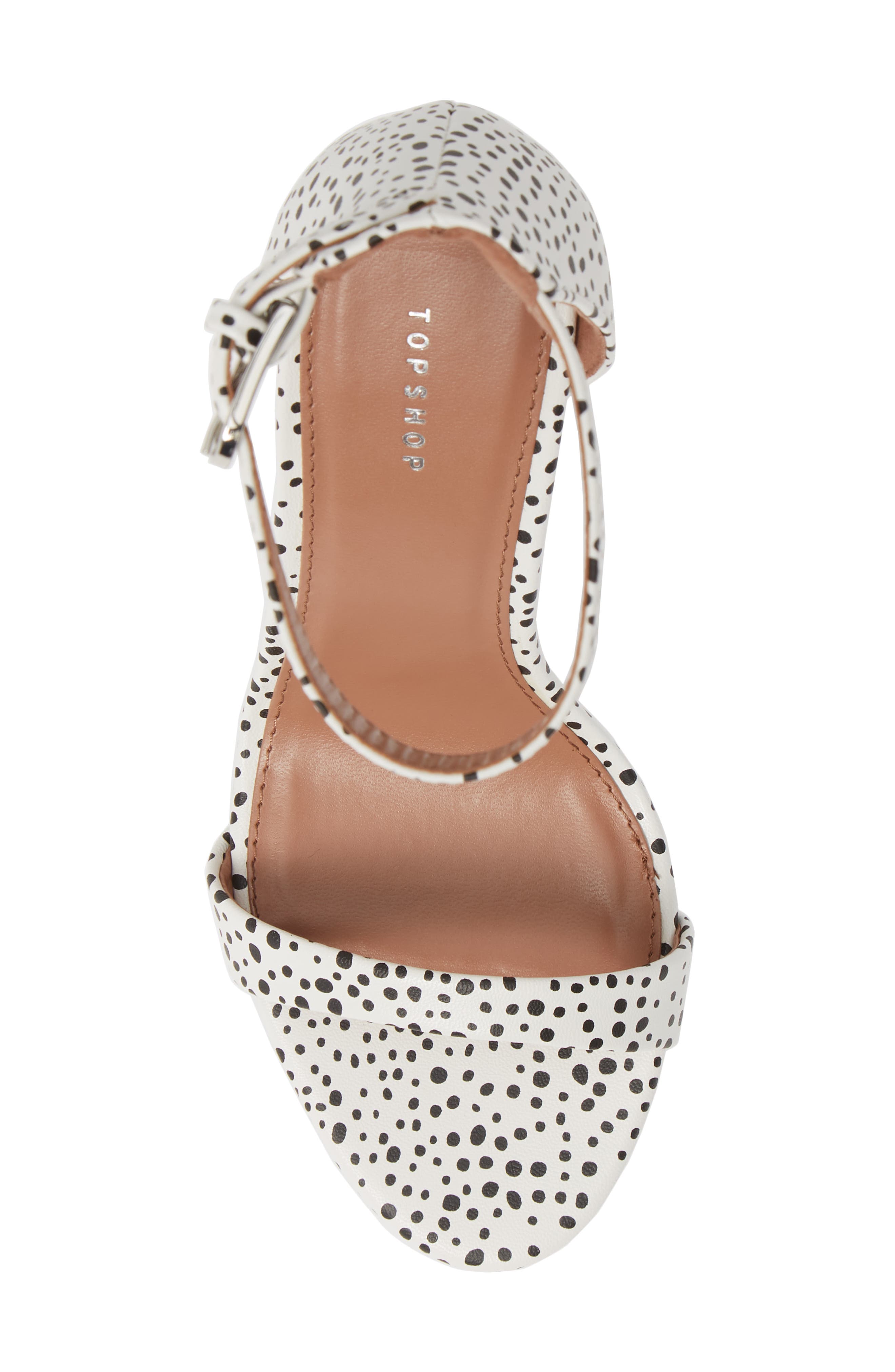 Susie 2 Dot Ankle Strap Sandal, Alternate, color, BLACK MULTI