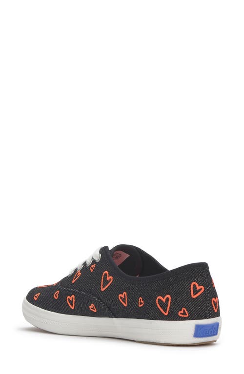 Keds ® Champion Sneaker In Black/fiery
