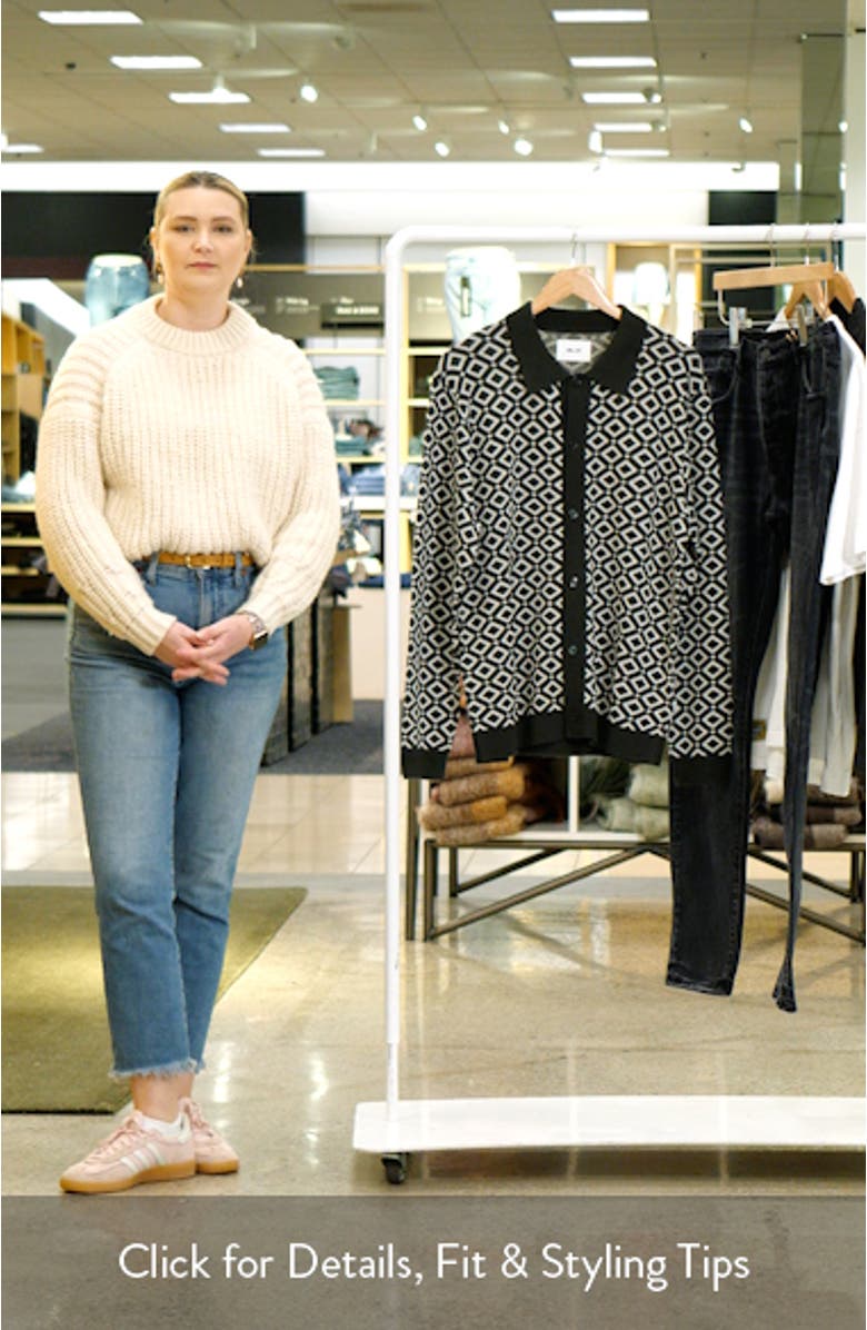 Thor 6584 Wool Blend Polo Cardigan, sales video thumbnail