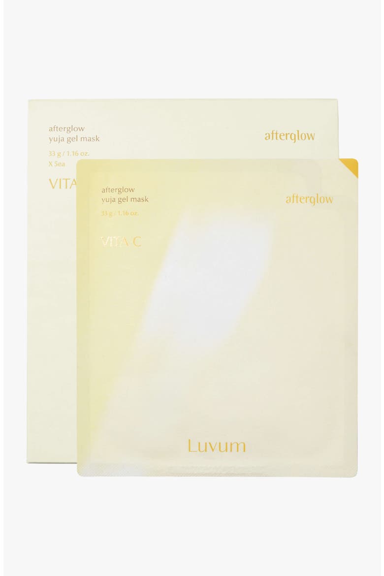 Afterglow Yuja Gel Mask, Main, color, None