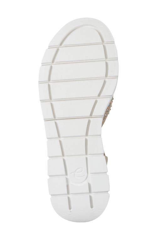 EASY SPIRIT EASY SPIRIT JAELA ANKLE STTAP PLATFORM WEDGE SANDAL 