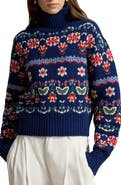 Polo Ralph Lauren Fair Isle Mock Neck Sweater
