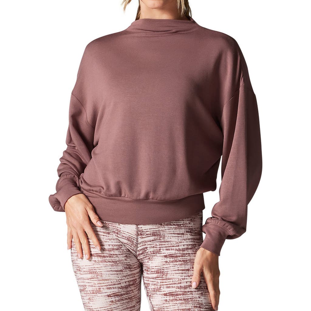 Tavi Slope Crew Sweatshirt In Pink