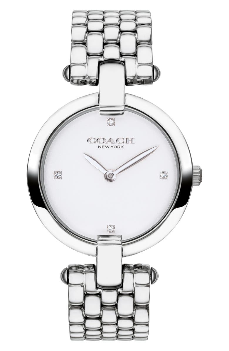 COACH Chrystie Bracelet Watch, 32mm, Main, color, 