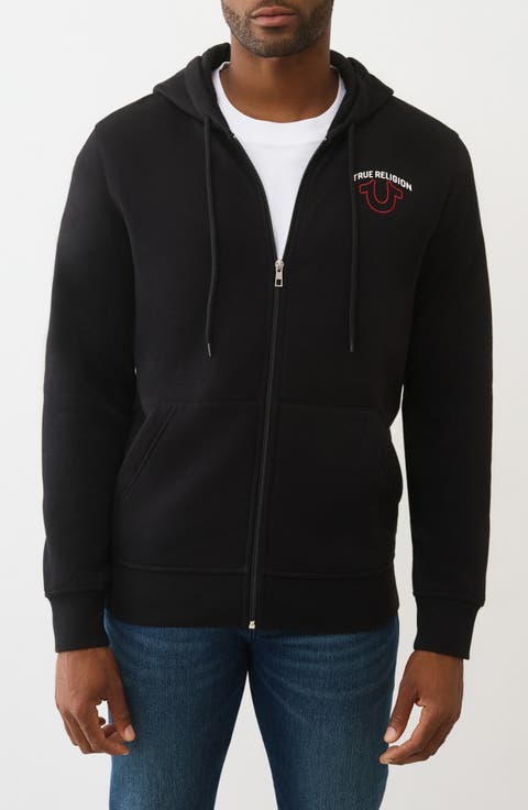 Logo Zip Hoodie