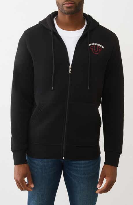 True Religion Logo Zip Hoodie