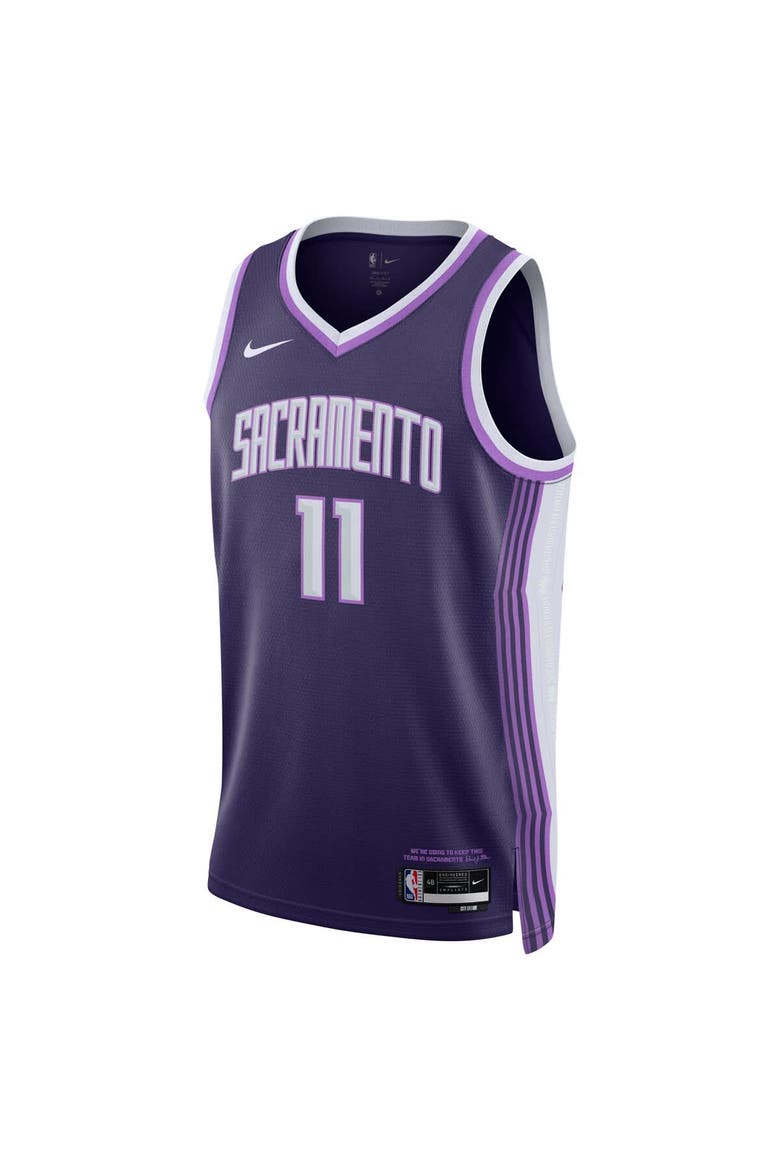 Unisex Nike Domantas Sabonis Purple Sacramento Kings 2025/26 Swingman Jersey - City Edition, Alternate, color, Purple