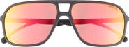 Carrera Eyewear 61mm Aviator Sunglasses