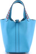 Pre-Owned Hermes Picotin Lock Bag Tressage Epsom PM