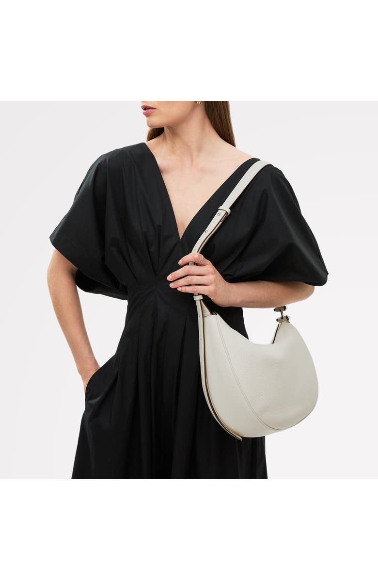 Radley Pemberton Row Large Ziptop Crossbody Bag, Alternate, color, Chalk