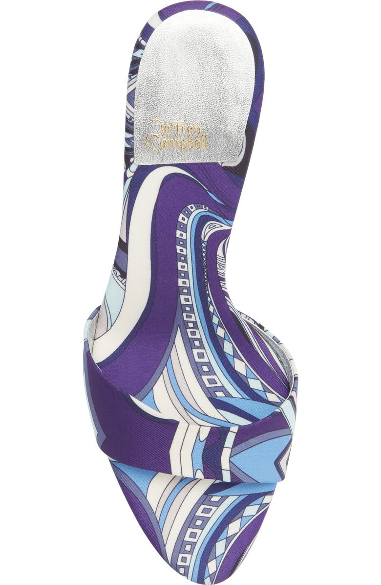 Jeffrey Campbell Ce-Soire Slide Sandal, Alternate, color, Blue Multi