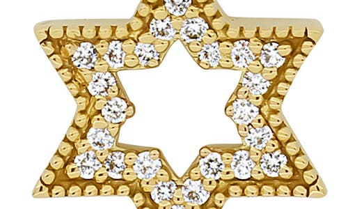 Bony Levy Bardot Star Of David Pendant Necklace In 18k Yellow Gold