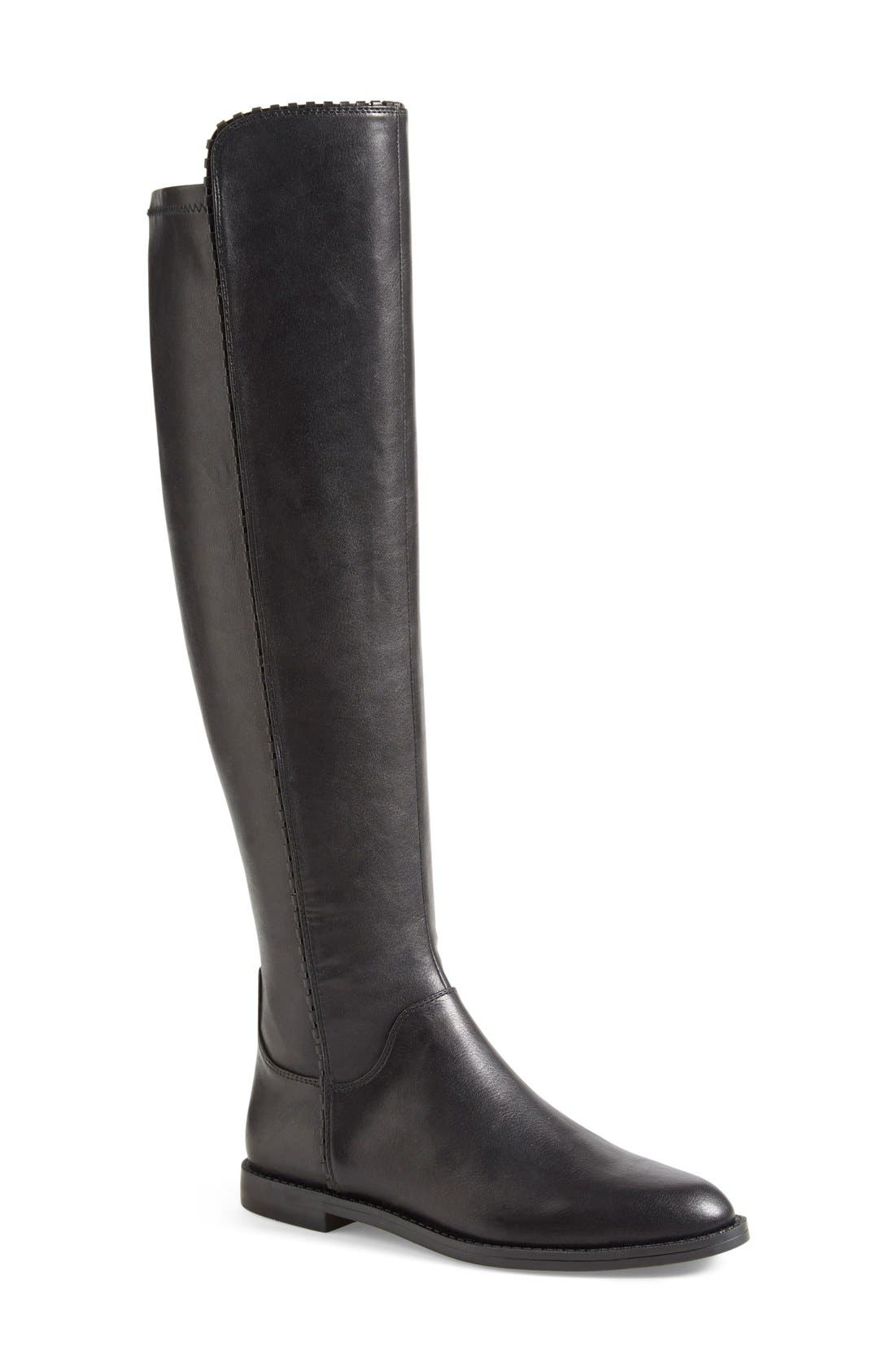 Franco Sarto 'Vistalia' Stretch Back Riding Boot, Main, color, 