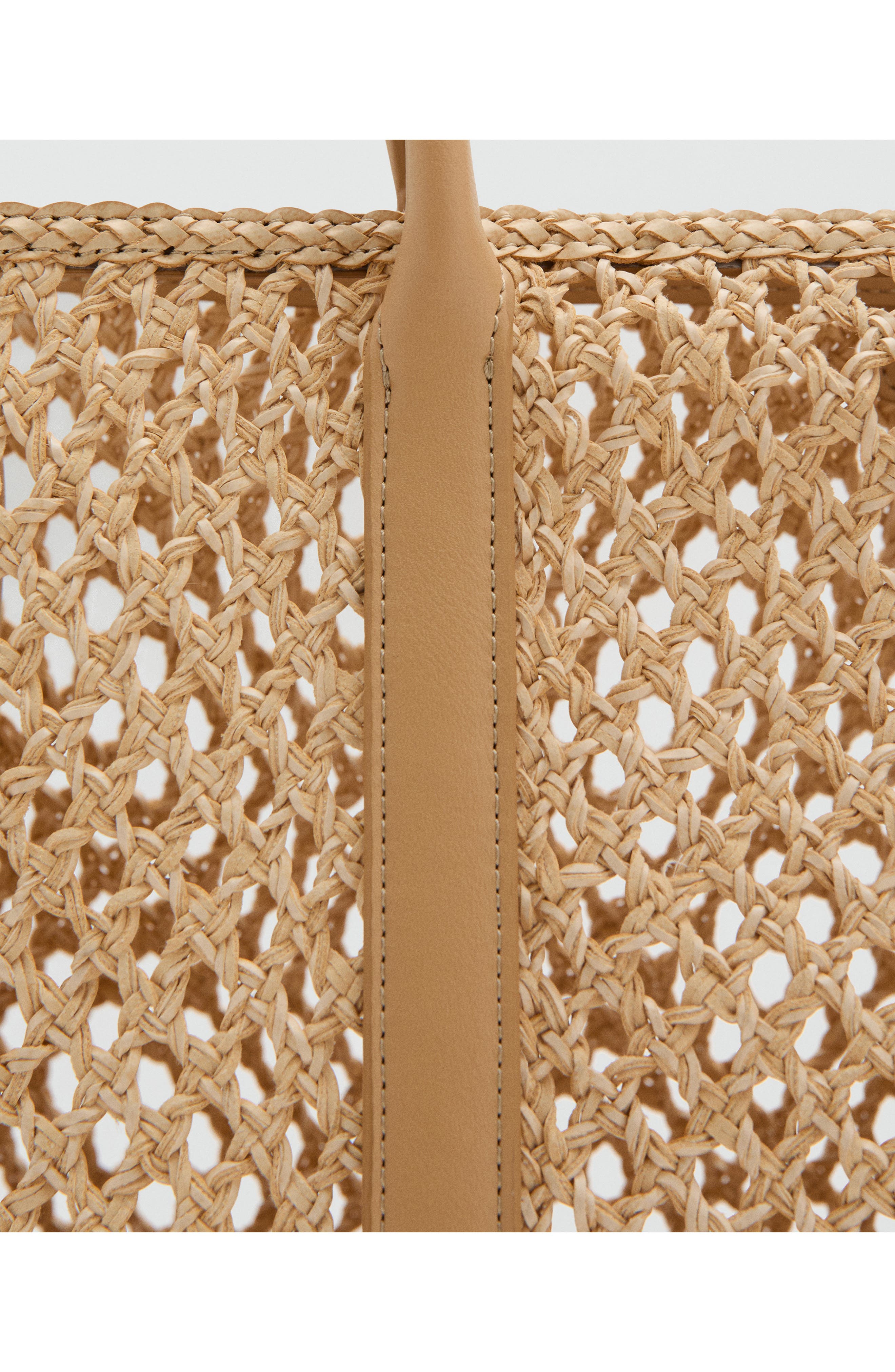 Braided Shoulder Bag, Alternate, color, BEIGE