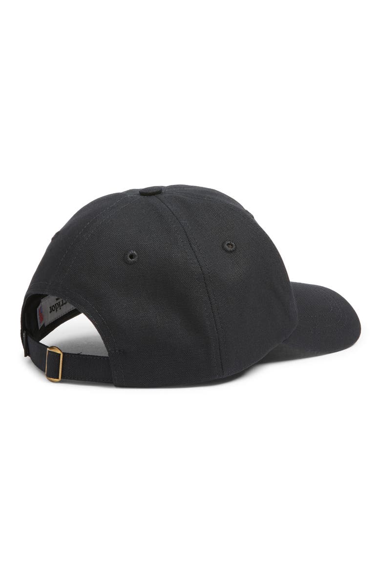 New York New York Adjustable Cotton Twill Baseball Cap, Alternate, color, BLACK