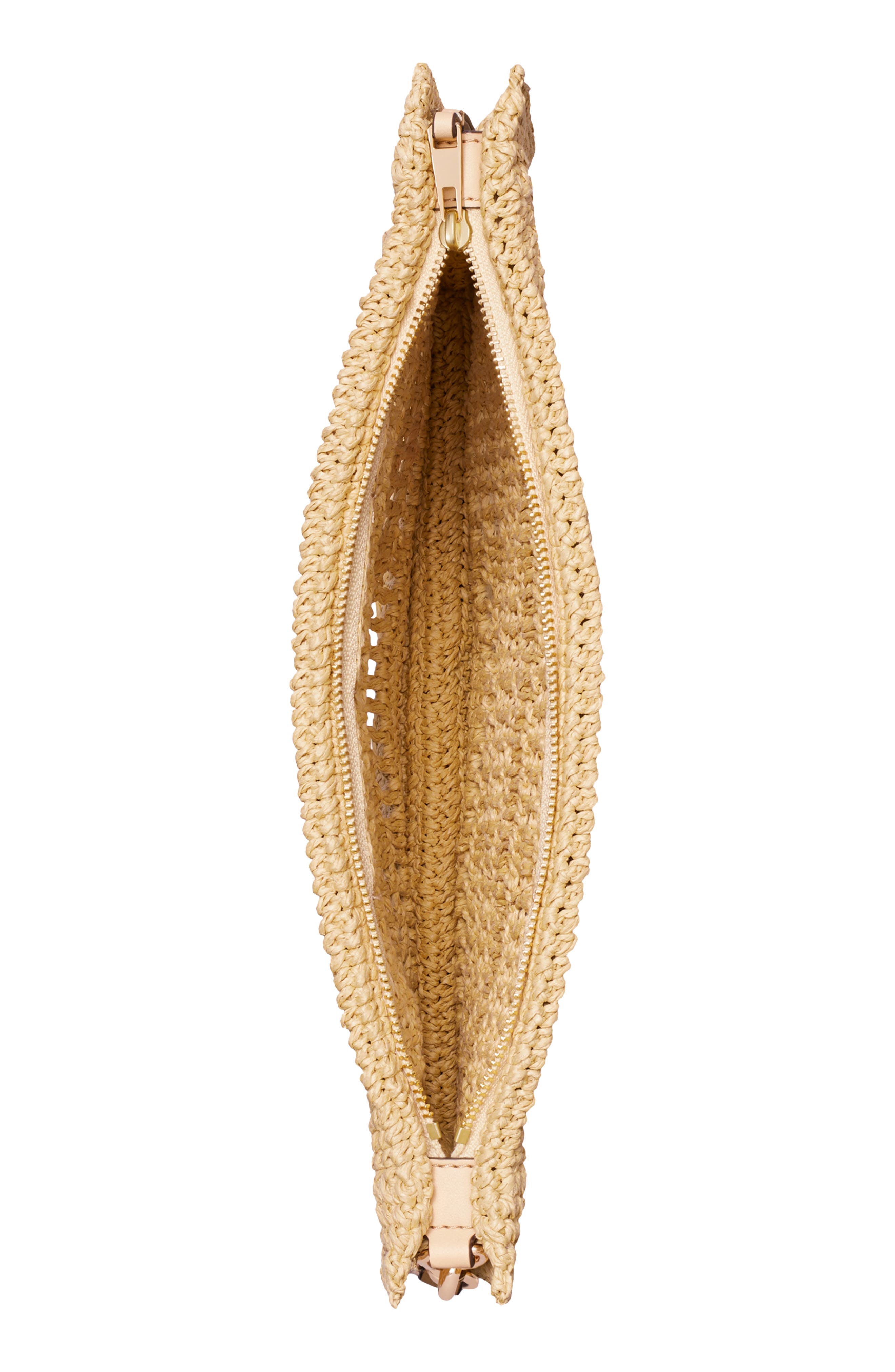 Ella Hand Crochet Wristlet, Alternate, color, NATURAL/NATURAL