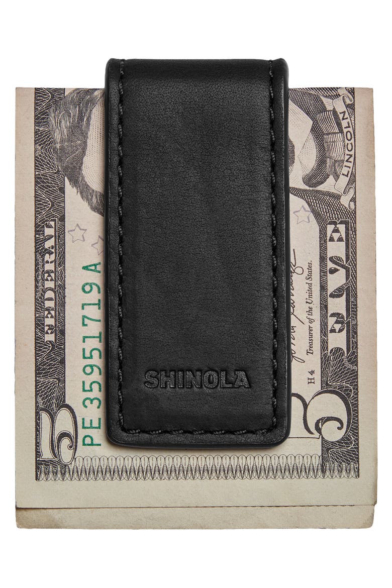 Navigator Magnetic Money Clip, Alternate, color, BLACK