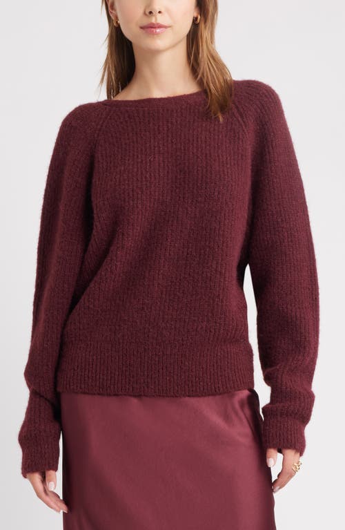 Open Edit Twist Reversible Sweater In Animal Print