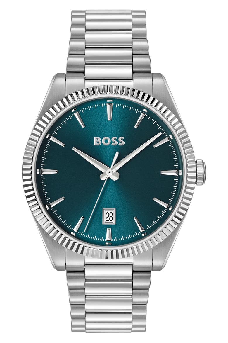 Cheswick Bracelet Watch, 40mm, Main, color, BLUE