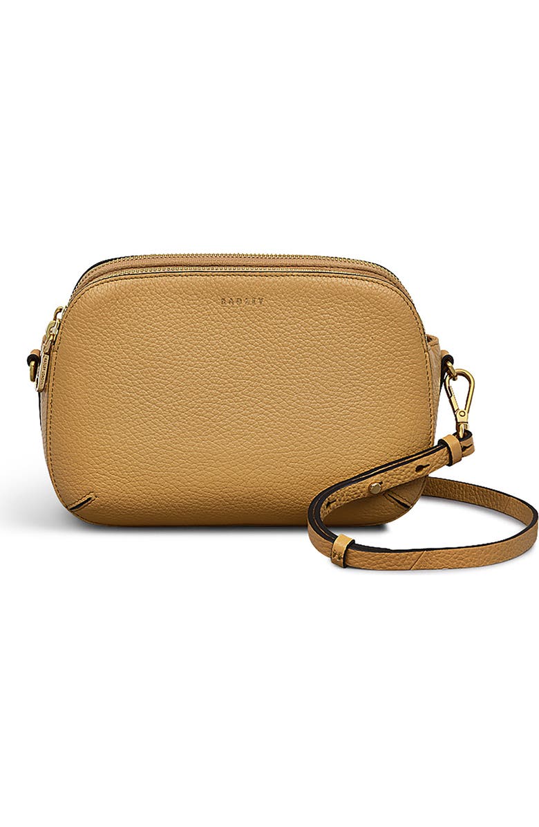 Radley Dukes Place Medium Ziptop Crossbody Bag, Main, color, Pecan