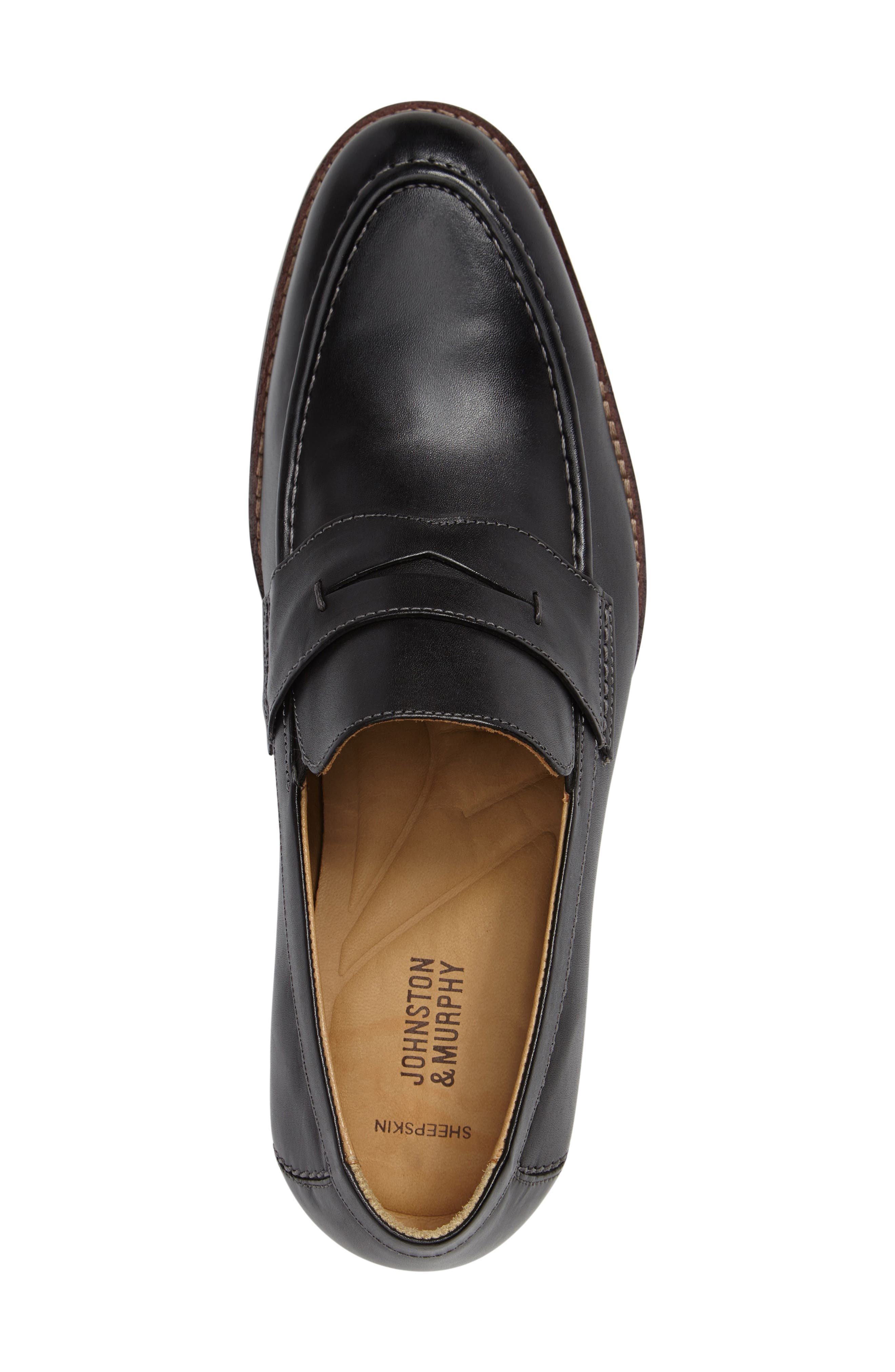 Johnston & Murphy Garner Penny Loafer, Alternate, color, 