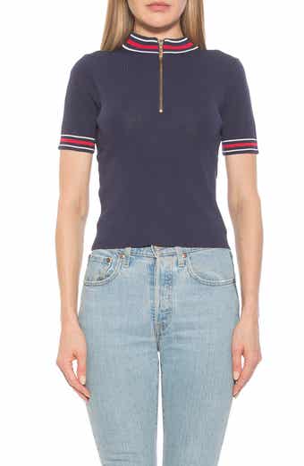 Phoebe Short Sleeve Turtle Neck Sweater