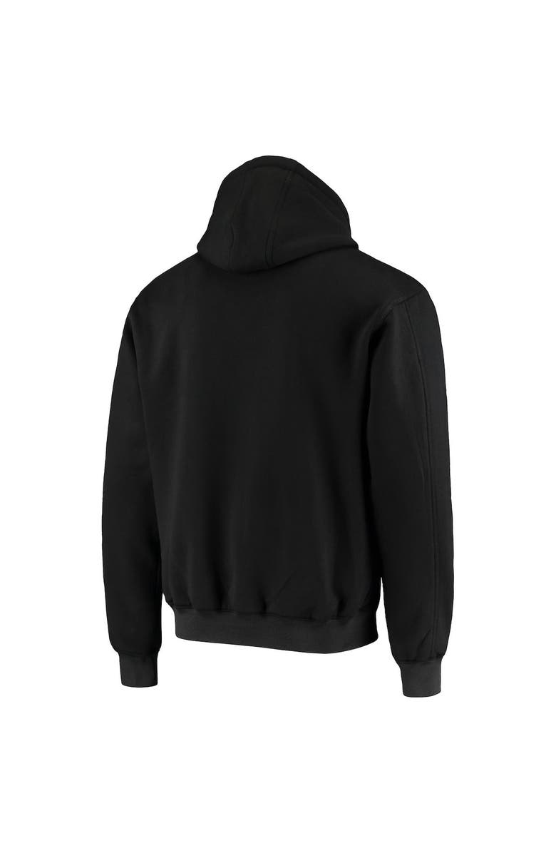 DUNBROOKE Men's Dunbrooke Black Tampa Bay Buccaneers Craftsman Thermal-Lined Full-Zip Hoodie, Alternate, color, Black