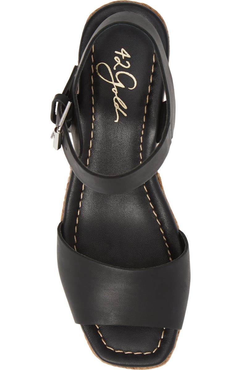 42 Gold Maine Platform Wedge Sandal, Alternate, color,