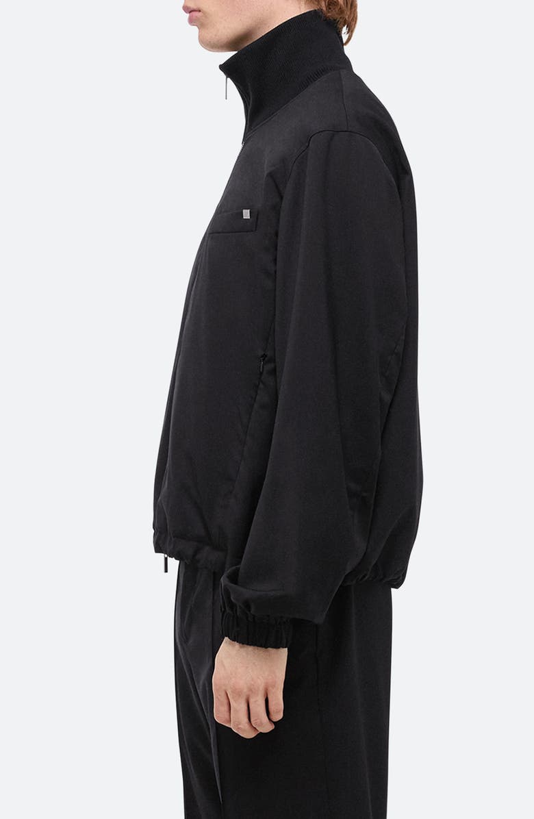 Helmut Lang Relaxed Virgin Wool Bomber Jacket, Alternate, color,