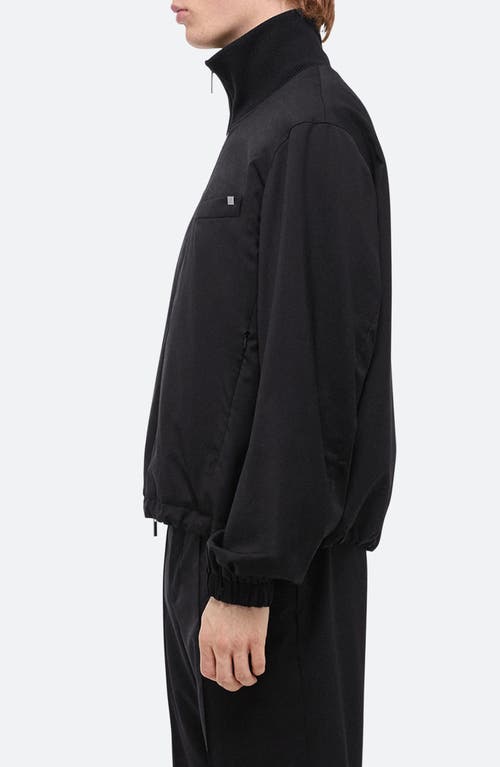 Helmut Lang Men's Wool Full-zip Bomber Jacket In Black