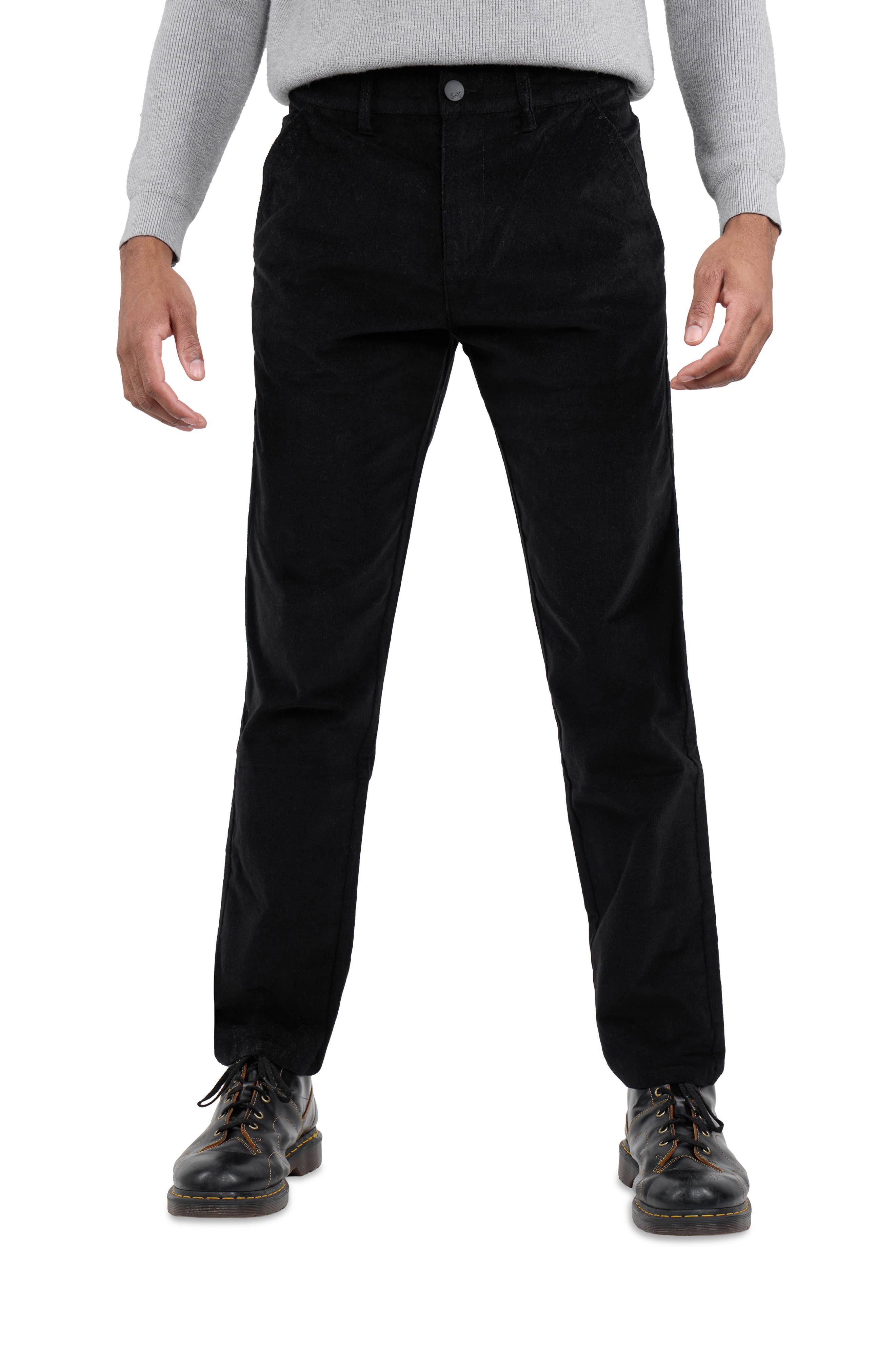 Spring + Mercer Slim Fit Five-Pocket Corduroy Pants