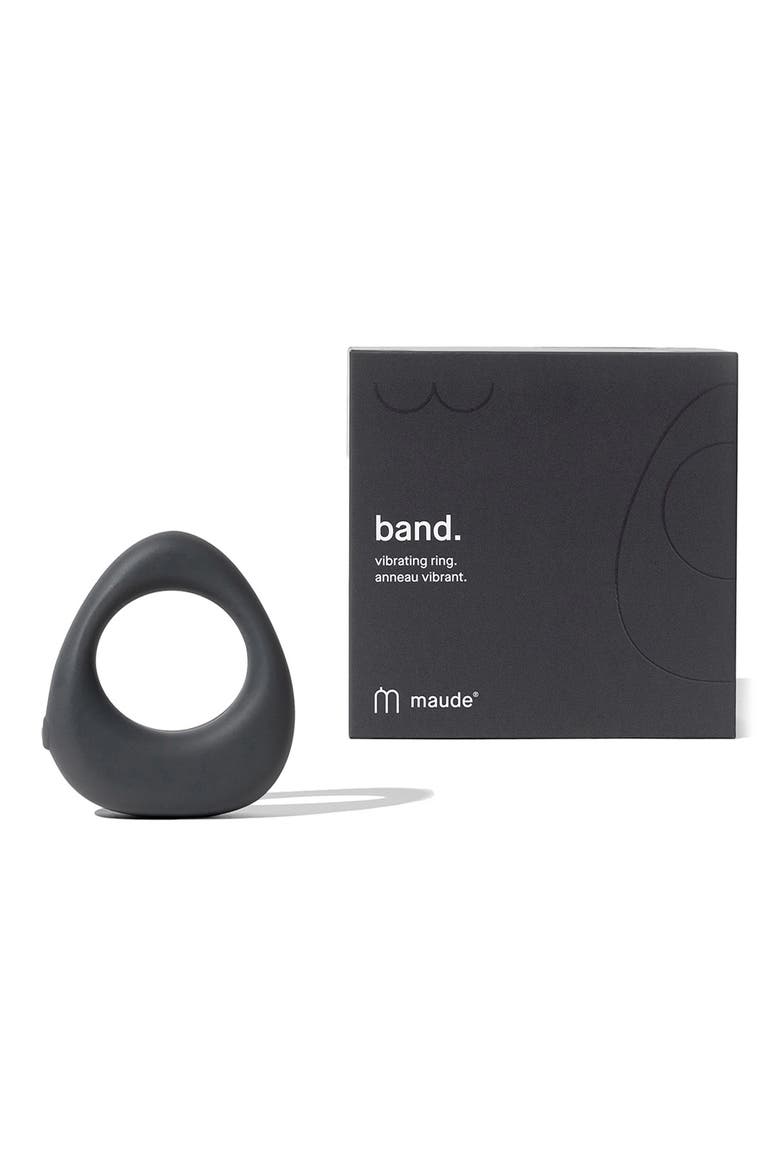 Band Vibrating Ring, Alternate, color, CHARCOAL