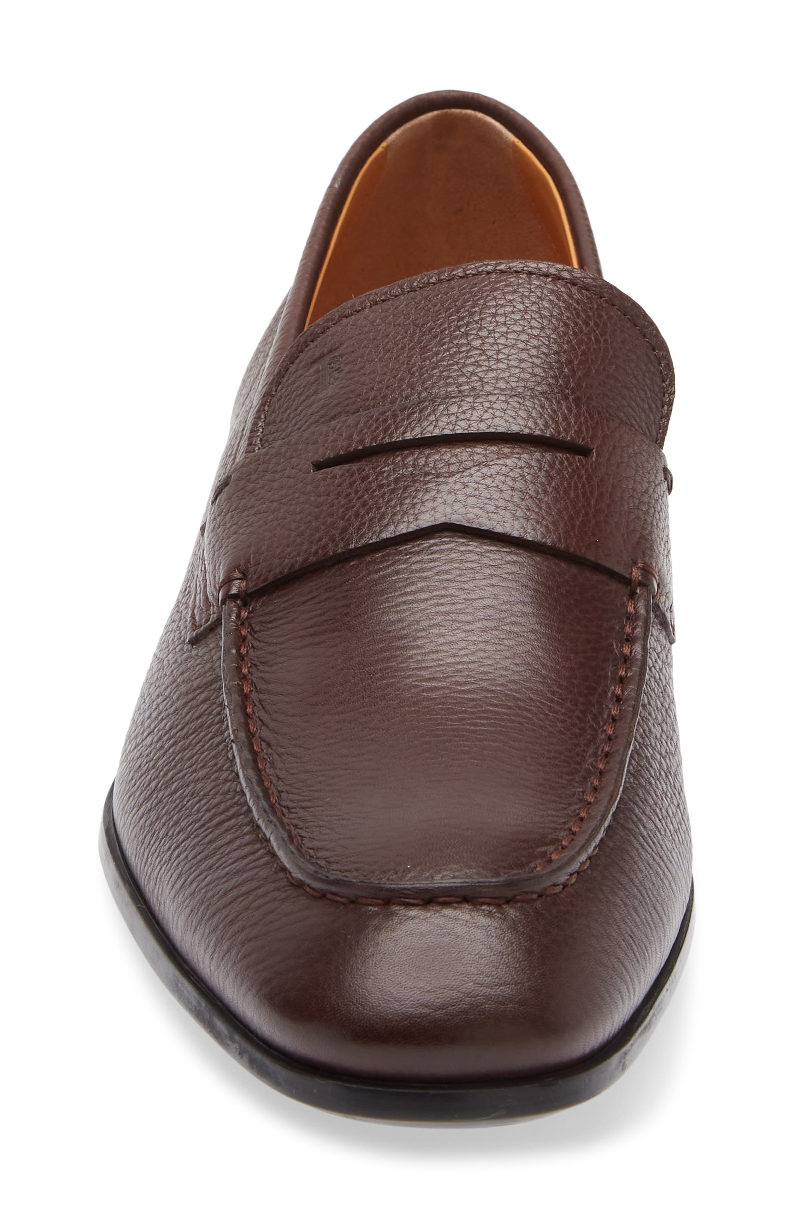 Tod's Penny Loafer, Alternate, color, Castagna