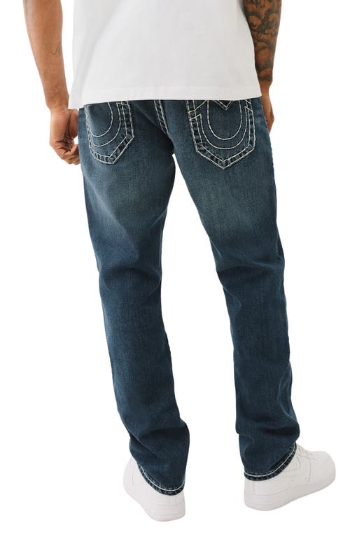 True Religion Rocco Super T No Flap Stretch Skinny Fit Jeans In Naos Dark In Dark Wash
