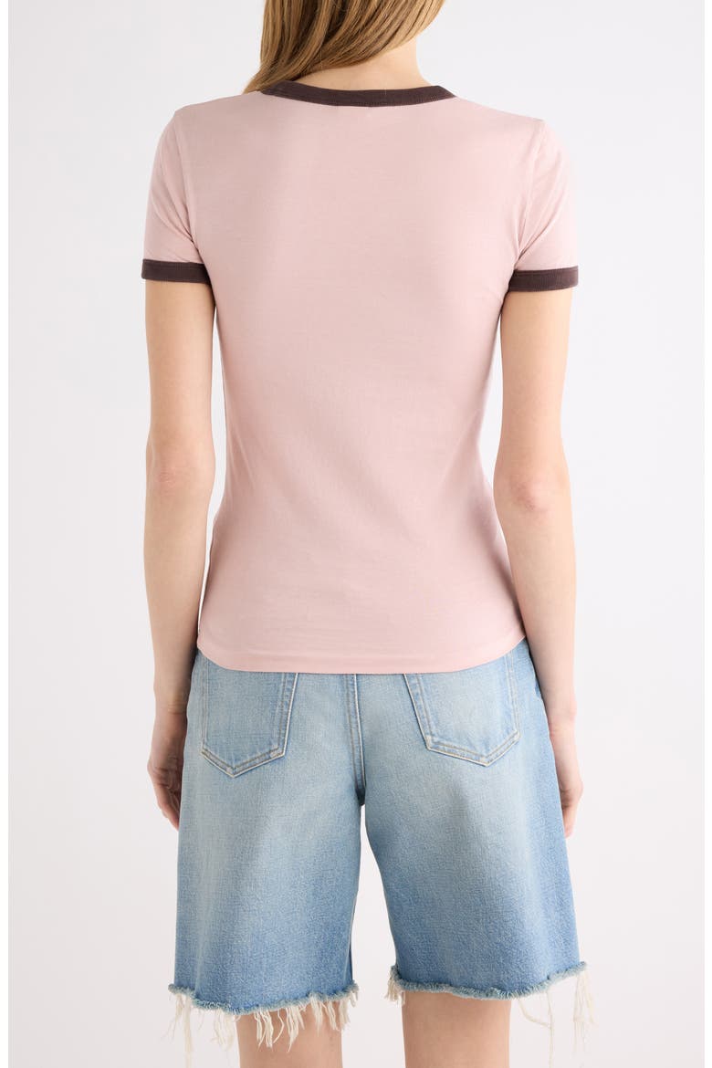 I Love Chloe Cotton Ringer Graphic T-Shirt, Alternate, color, DESERT ROSE