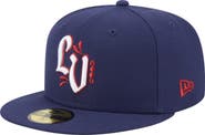 New Era Men's New Era Blue Lehigh Valley IronPigs Authentic Collection 59FIFTY Fitted Hat