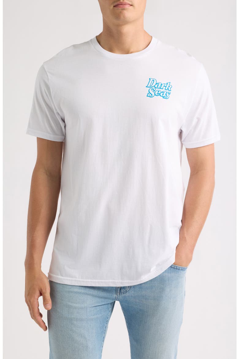 Pool Party Graphic T-Shirt, Main, color, WHITE