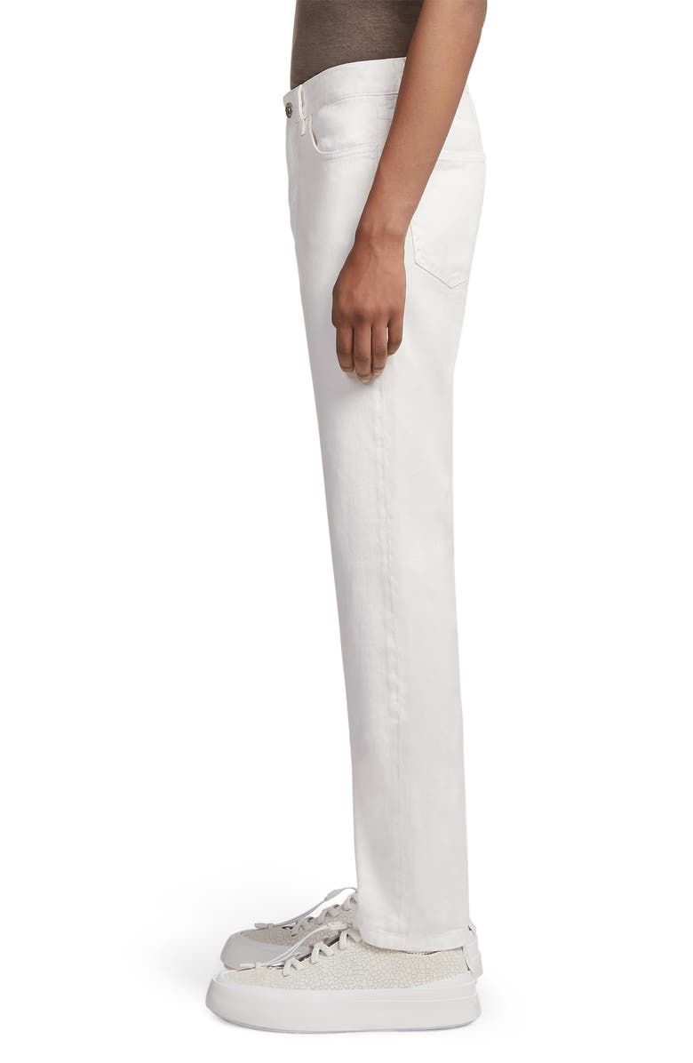 ZEGNA Garment Dyed Stretch Linen & Cotton Slim Fit Jeans, Alternate, color,