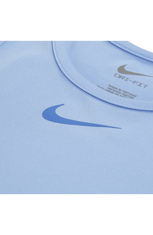 Nike Kids' Game Swoosh Match Dri-fit Tank & Shorts Set In Blue