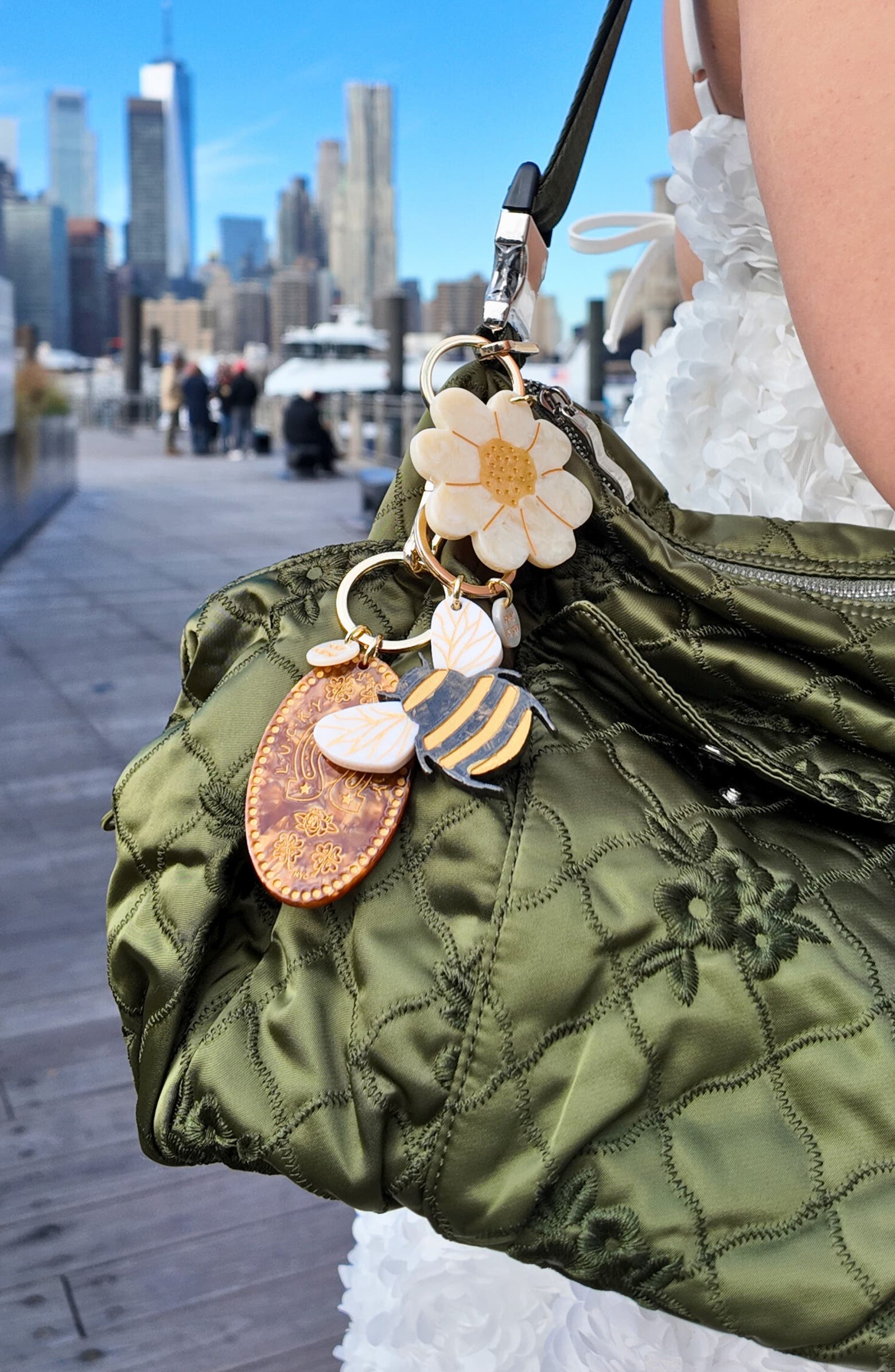 Solar Eclipse Lucky Penny Key Ring Bag Charm | Nordstrom