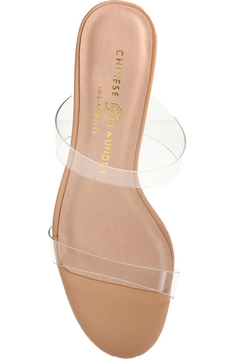 Chinese Laundry Yamila Slide Sandal, Alternate, color, Clear