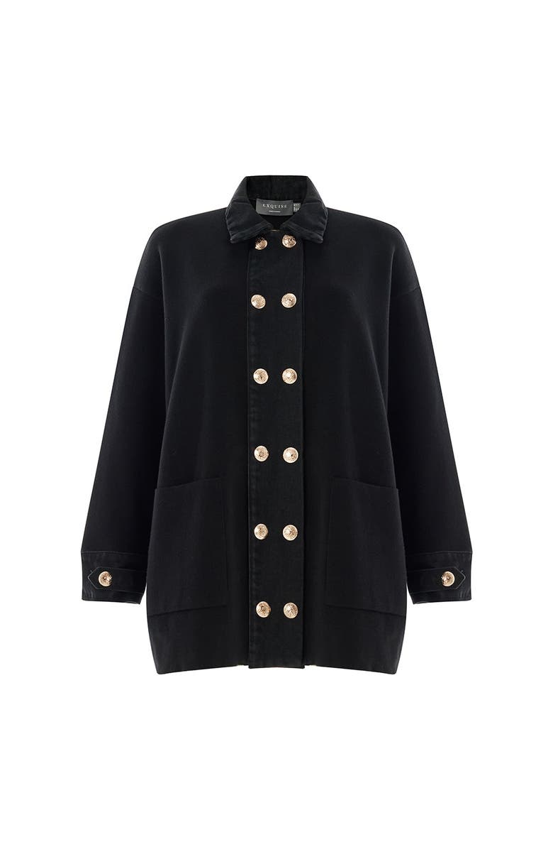 Exquise Cielo Knit Cardigan, Alternate, color, Black