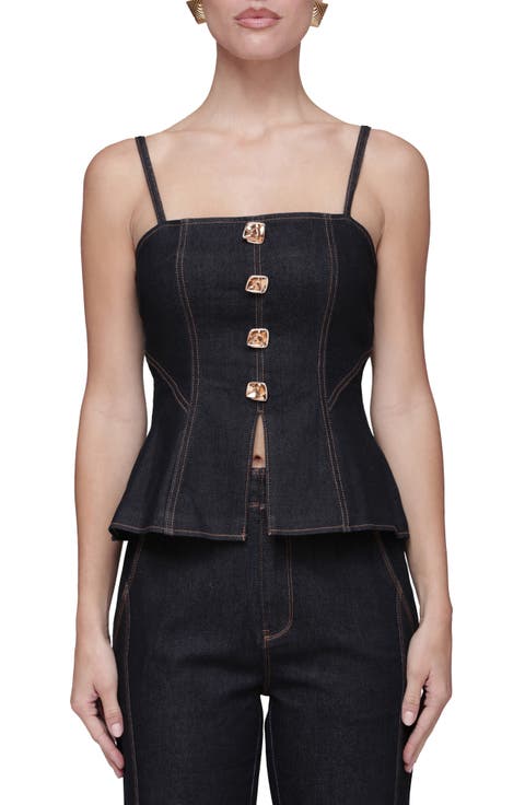 Hourglass Peplum Camisole