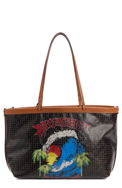 Snob Coated Canvas Tote