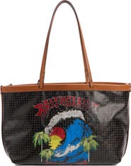 Balenciaga Snob Coated Canvas Tote