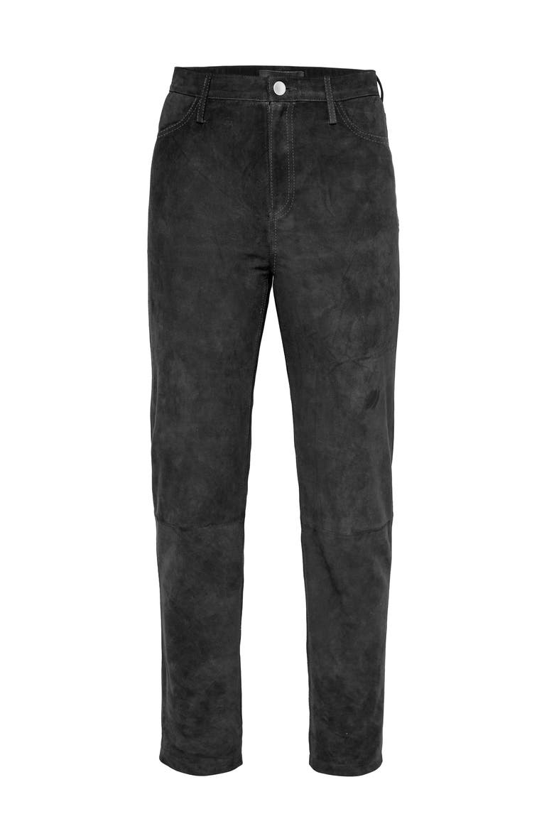 Cindy Supersuede Slim Jeans, Alternate, color, Black
