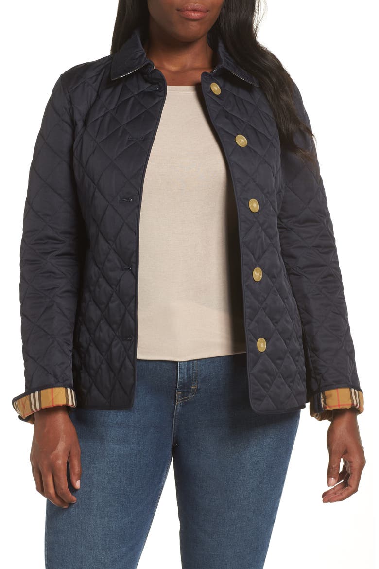 Frankby 18 Quilted Jacket, Alternate, color, NAVY