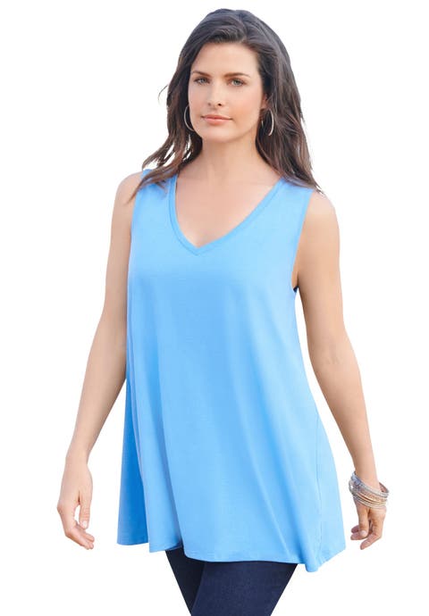 Plus Size Cotton Ultimate Swing Tank Top