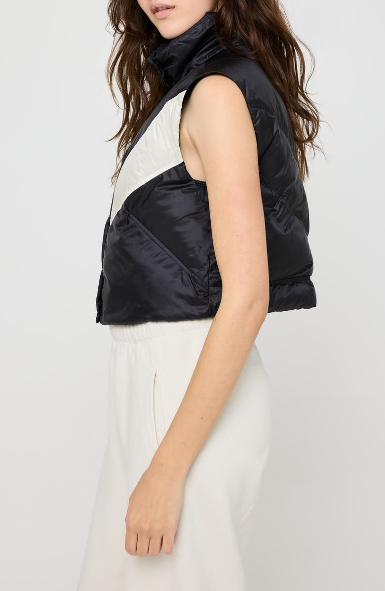 Spiritual Gangster Scout Puffer Vest, Alternate, color, Black